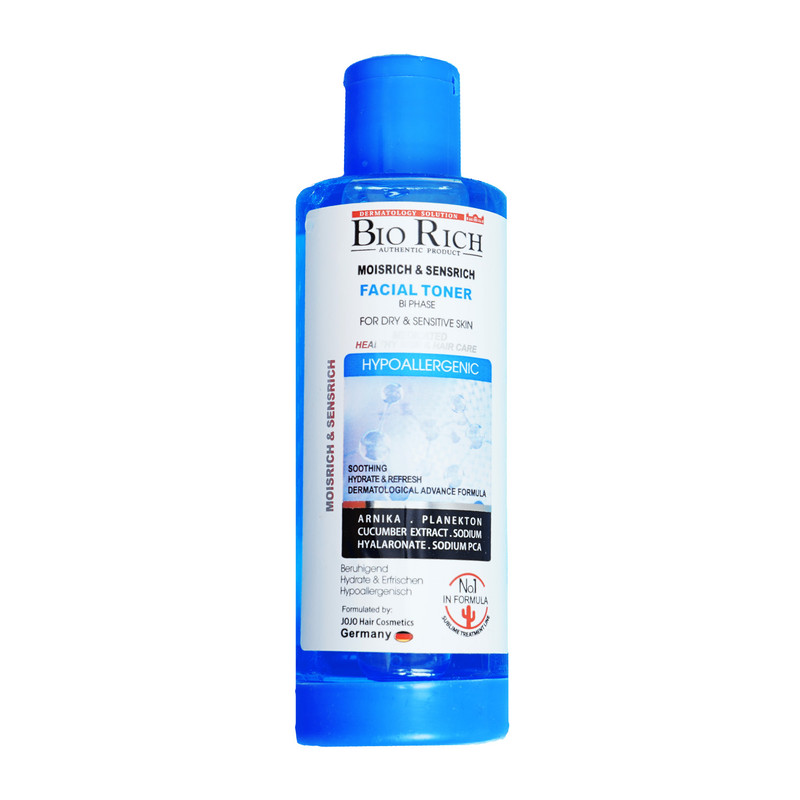 تونر دو فاز بایوریچ مدل سنستیو حجم 200 میلی لیتر