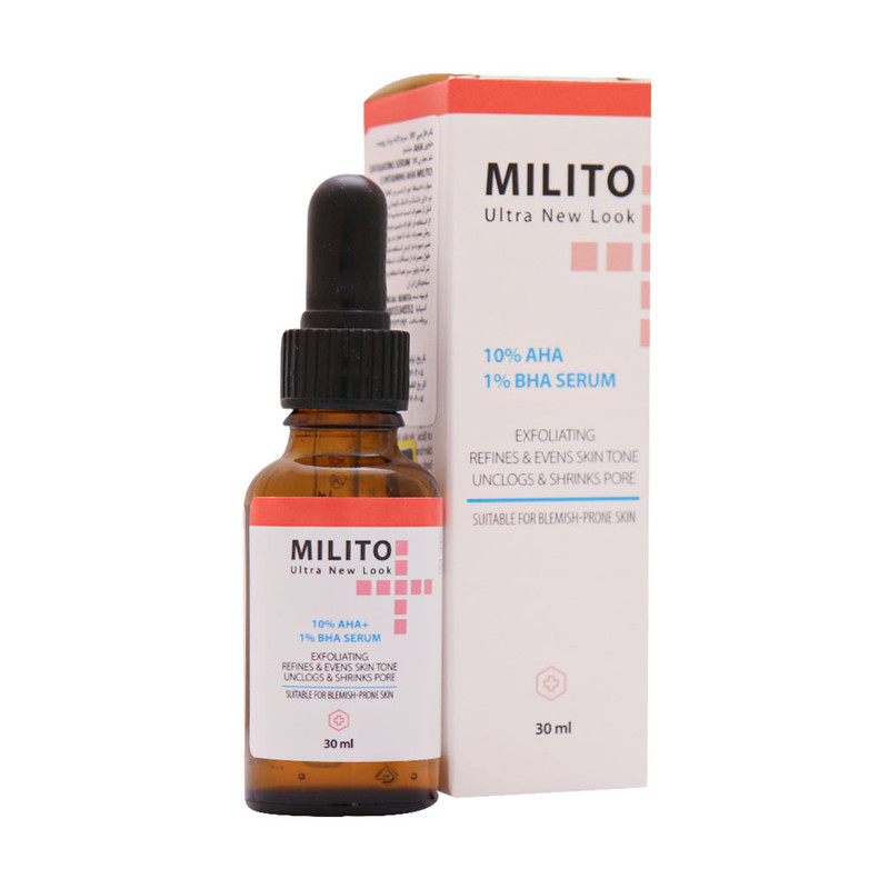 سرم لایه بردار میلیتو مدل 02 حجم 30 میلی لیتر