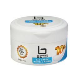 ژل کرم مرطوب کننده دست و صورت بتیس مدل کاسه ای آب رسان مناسب پوست چرب حجم 200 میلی لیتر